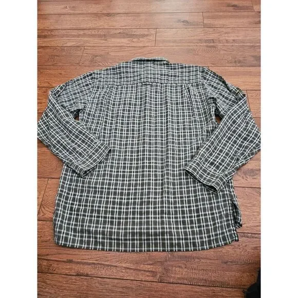 The‎ North Face Checked Modal Men's Outdoor Hiking Shirt Size Large - Picture 4 of 7